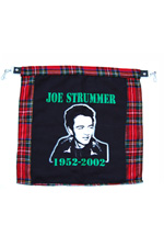 CCJ737 Tartan Bumflap with Joe Strummer RIP Print